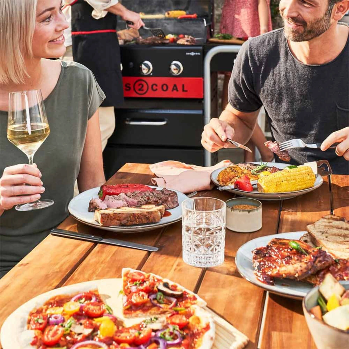 Barbecue Hybride Gaz Et Charbon De Bois Gas2Coal 2.0 330 - Char-Broil 7 Barbecue Hybride Gaz Et Charbon De Bois Gas2Coal 2.0 330 - Char-Broil – Image 7