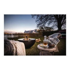 Brasero Plancha Boule Noir - Feu Du Jardin -Weber Magasin boule noir 100 cm feu du jardin 7640154913554 3