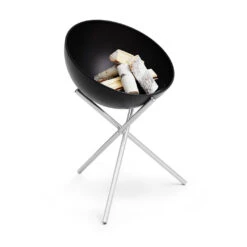 Brasero Rond En Acier émaillé Bowl + Trépied + Plancha - Höfats -Weber Magasin bowl hofats pied haut plancha 4260447331020 9