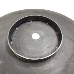 Brasero En Acier Corten Rond ⌀60 Cm - Nordic Flame -Weber Magasin brasero acier corten esprit barbecue 2020000027720 4