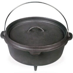 Cocotte 9L En Fonte Trépied Junko - Barbecook -Weber Magasin cocotte 9l fonte 5400269227210 2