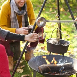 Cocotte 9L En Fonte Trépied Junko - Barbecook -Weber Magasin cocotte 9l fonte 5400269227210 3