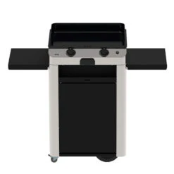 Combo Plancha Gaz Fusion 60 Inox Marin 2 Brûleurs Avec Chariot - ENO -Weber Magasin combo fusion 60 inox eno 3224780043386 2