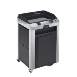 Combo Plancha Gaz Fusion 60 Inox Marin 2 Brûleurs Avec Chariot - ENO -Weber Magasin combo fusion 60 inox eno 3224780043386 3
