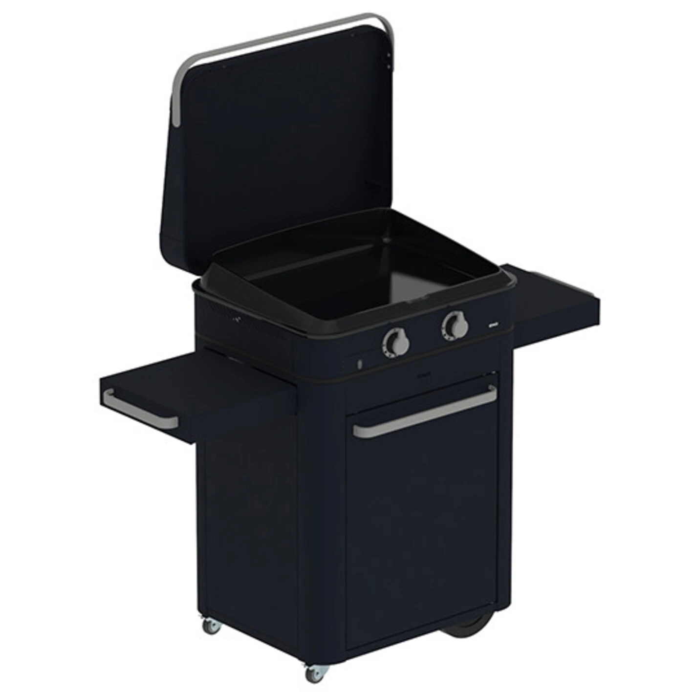 Combo Plancha Gaz Enosign 65 Bleu (Chariot Et Capot) - ENO* 2 Combo Plancha Gaz Enosign 65 Bleu (Chariot Et Capot) - ENO* – Image 2