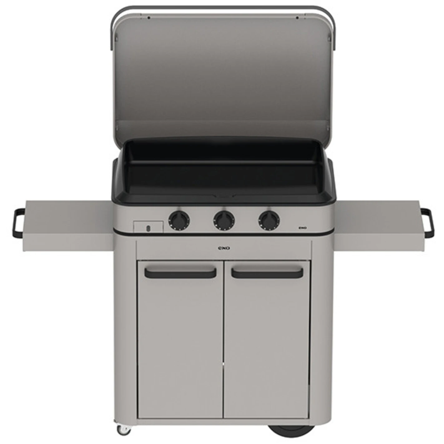 Combo Plancha Gaz Enosign 80 Inox (Chariot Et Capot) - ENO* 1 Combo Plancha Gaz Enosign 80 Inox (Chariot Et Capot) - ENO*