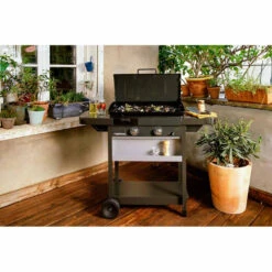 Combo Plancha Gaz EX Plus (chariot + Couvercle) - Campingaz -Weber Magasin ex plus couvercle campingaz 3138522124168 3