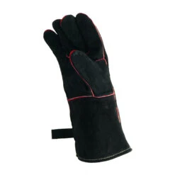 Paire Gants Barbecue Cuir Noir - Nordic Flame -Weber Magasin gants barbecue cuir nordic flame 0085382675602 3