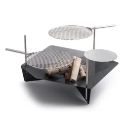 Grille Brasero ⌀55 Cm Inox Pour Triple Höfats -Weber Magasin grille inox brasero triple hofats 55 cm 4260447330467 2