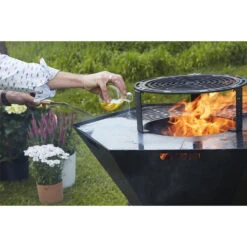 Support Et Grille Dynamic Centre Pour Brasero Nestor - Barbecook -Weber Magasin grille support dynamic centre nestor barbecook 5404035701485 2