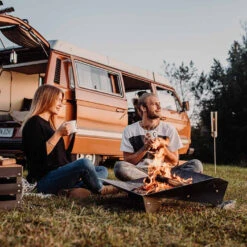 Brasero Corten Triple ⌀65 Cm - Höfats -Weber Magasin hofats triple 65 4260447330429 3