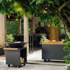 Brasero Plancha Classic Storage Pro 100 Noir + Housse - Ofyr -Weber Magasin ofyr classic storage 100 pro noir 2020000021971 4