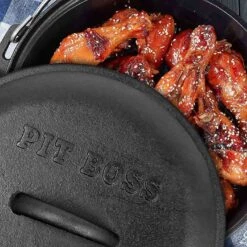 Pack 6 Accessoires De Cuisson En Fonte Barbecue - Pit Boss -Weber Magasin pack accessoires fonte barbecue pitboss 0684678402665 5