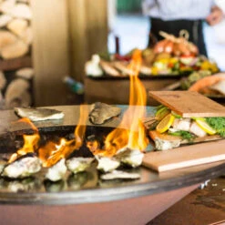 Pack Brasero Storage 85 Corten + Couvercle - OFYR -Weber Magasin pack brasero plancha storage 85 corten couvercle 2020000033691 3