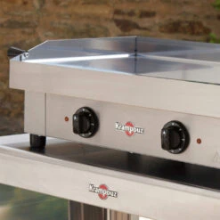Pack Plancha Gaz Saveur 64 Cm + Desserte Plein Air - Krampouz -Weber Magasin pack saveur 64 cm chariot plein air 2020000031468 4