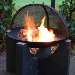 Pare-feu Pliable Pour Braséro - Esschert Design -Weber Magasin pare feu pliable 8714982055676 3