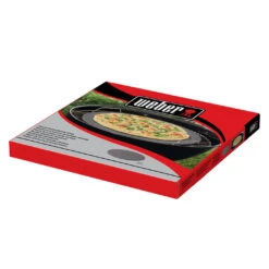 Grande Pierre à Pizza Ronde émaillée ⌀36,5 Cm - Weber -Weber Magasin pierre pizza ronde 36 cm emaillee weber 0077924189081 2