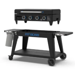 Plancha Gaz Ultimate 4 Brûleurs - Pit Boss* 13 Plancha Gaz Ultimate 4 Brûleurs - Pit Boss* -Weber Magasin plancha 4 feux ultimate pit boss 0684678108130 3