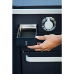 Plancha Gaz Enosign 65 Bleue Navy Avec Capot - ENO* -Weber Magasin plancha enosign 65 bleue navy capot gaz eno 3224780040088 9