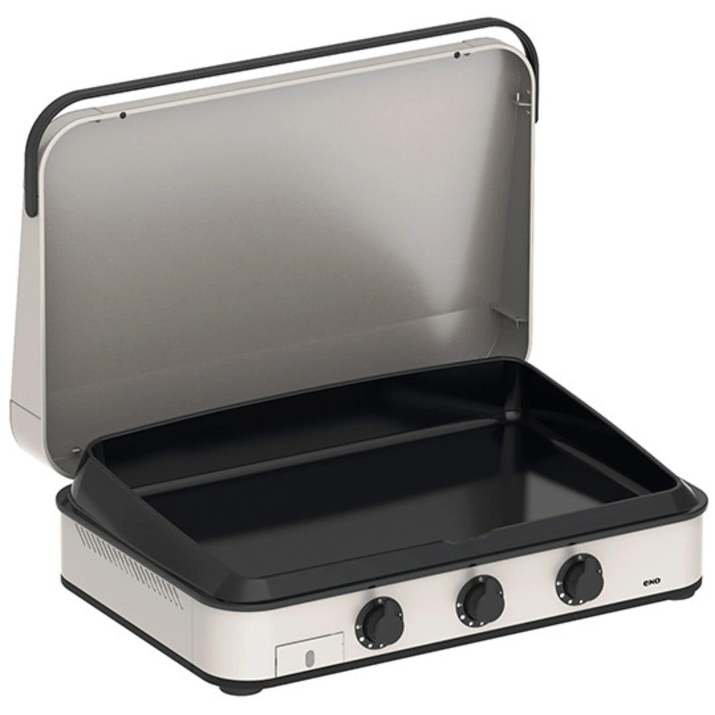 Plancha Gaz Enosign 80 Inox Avec Capot - ENO* 2 Plancha Gaz Enosign 80 Inox Avec Capot - ENO* – Image 2