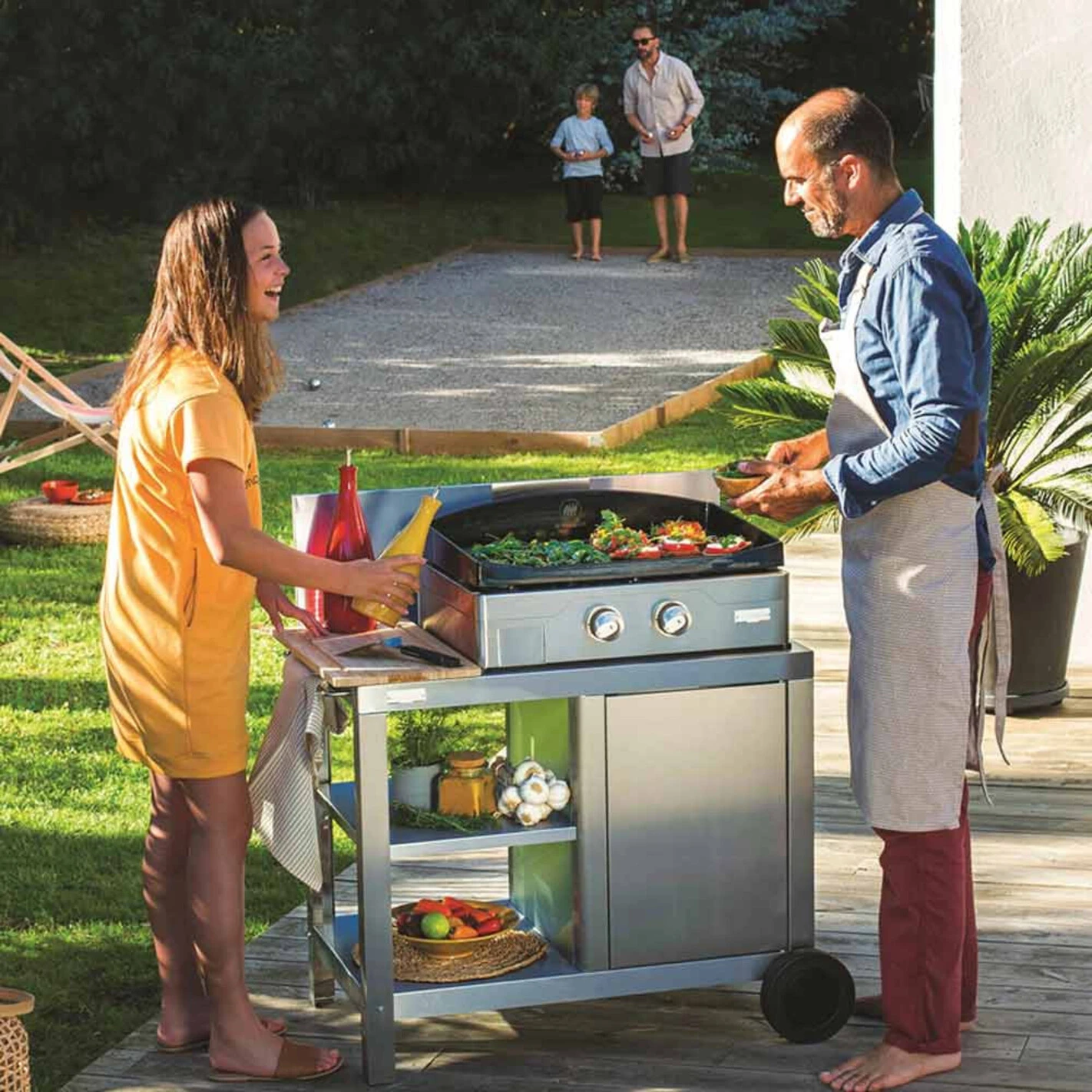 Plancha Gaz Signature Allure 260 Inox - Le Marquier 2 Plancha Gaz Signature Allure 260 Inox - Le Marquier – Image 2