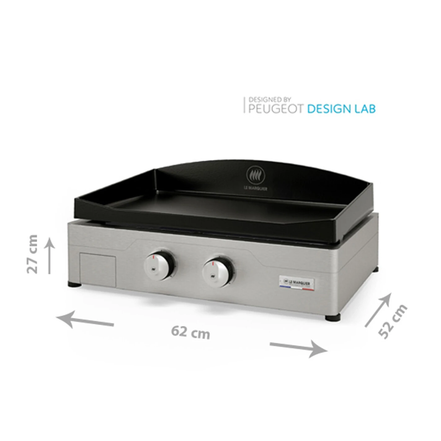Plancha Gaz Signature Allure 260 Inox - Le Marquier 3 Plancha Gaz Signature Allure 260 Inox - Le Marquier – Image 3