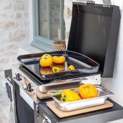 Plancha Gaz Initial 50 Fonte émaillée - ENO -Weber Magasin plancha initial 50 eno 3224780041818 4