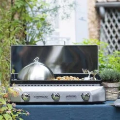 Plancha Gaz Master 3 LX + Couvercle - Campingaz 15 Plancha Gaz Master 3 LX + Couvercle - Campingaz -Weber Magasin plancha master 3 lx campingaz 3138522112189 7