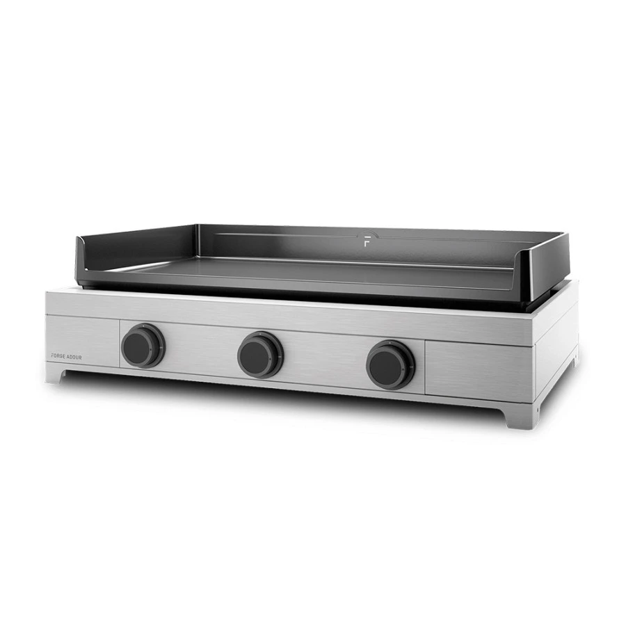 Plancha Gaz Modern 75 Inox Marin - Forge Adour 1 Plancha Gaz Modern 75 Inox Marin - Forge Adour