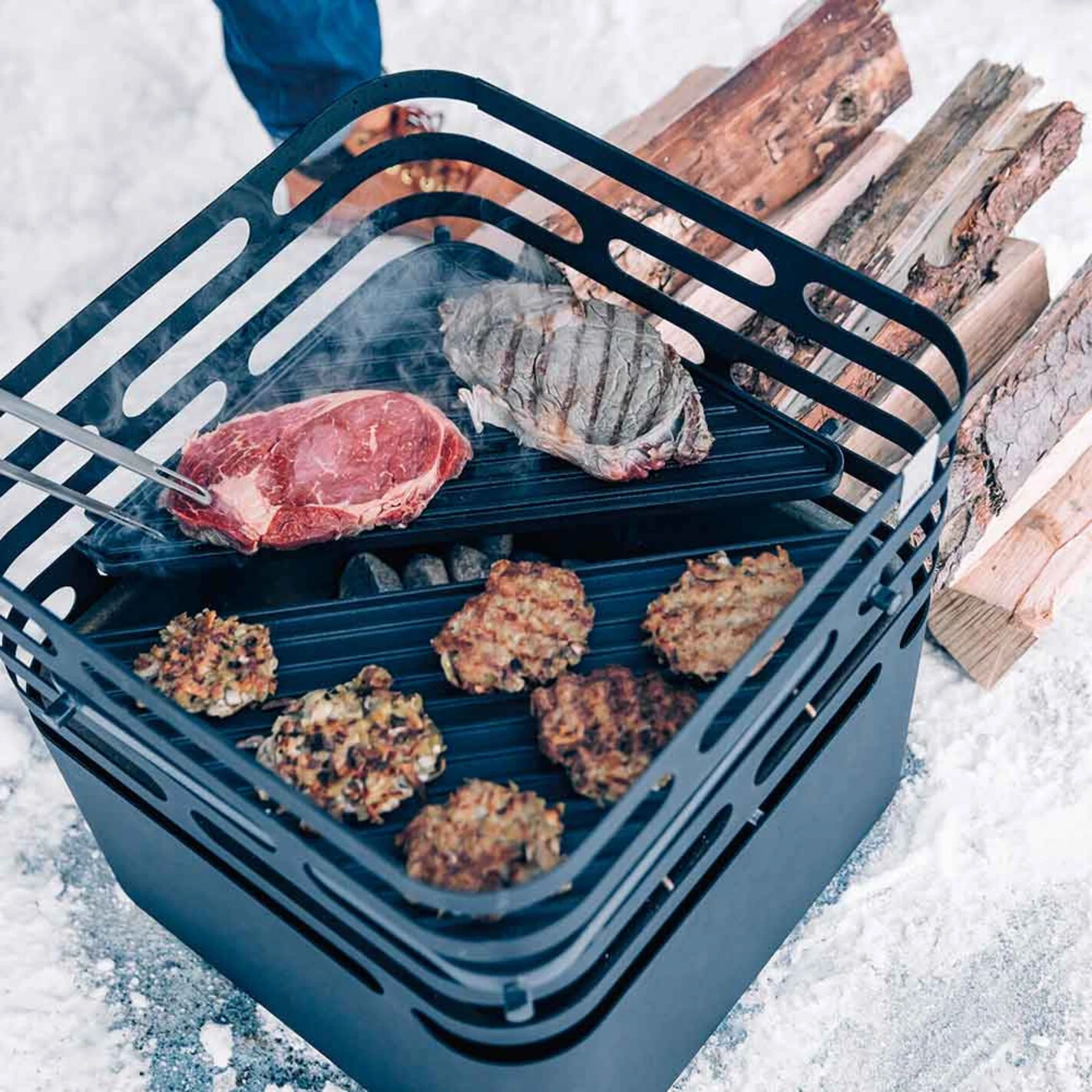 Plancha Fonte émaillée Pour Cube - Höfats 5 Plancha Fonte émaillée Pour Cube - Höfats – Image 5