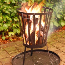 Plateau à Cendres Rond Braséro - Esschert Design 6 Plateau à Cendres Rond Braséro - Esschert Design -Weber Magasin plateau a cendres rond pour brasero 8714982044595 2