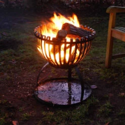 Plateau à Cendres Rond Braséro - Esschert Design 7 Plateau à Cendres Rond Braséro - Esschert Design -Weber Magasin plateau a cendres rond pour brasero 8714982044595 3