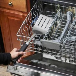 Spatule Inox Précision Pour Barbecue - Weber -Weber Magasin spatule inox precision 0077924159671 4