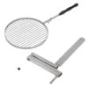 Grille Brasero En Inox ø38cm + Support - Feu Du Jardin